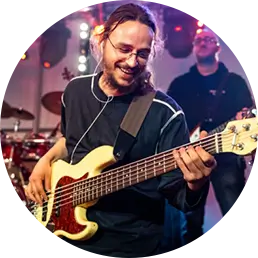 Portrait von Johannes Bachmann – Musiker der nAund Liveband aus Cottbus