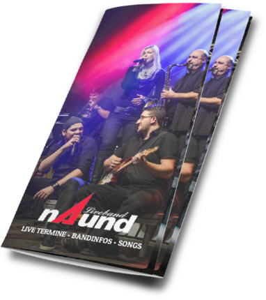 Prospekt / Flyer der nAund Liveband